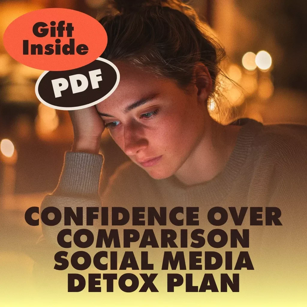 Confidence Over Comparison: Social Media Detox Plan | Digital Download Guide for Self-Worth, Mindfulness & AI Journaling