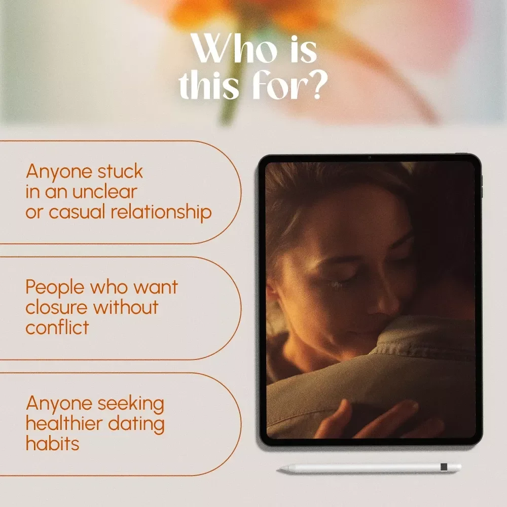 How to Exit a Situationship Gracefully | Digital Download Guide for Ending Casual Relationships with Confidence, Calm Conversations & Reflection Prompts