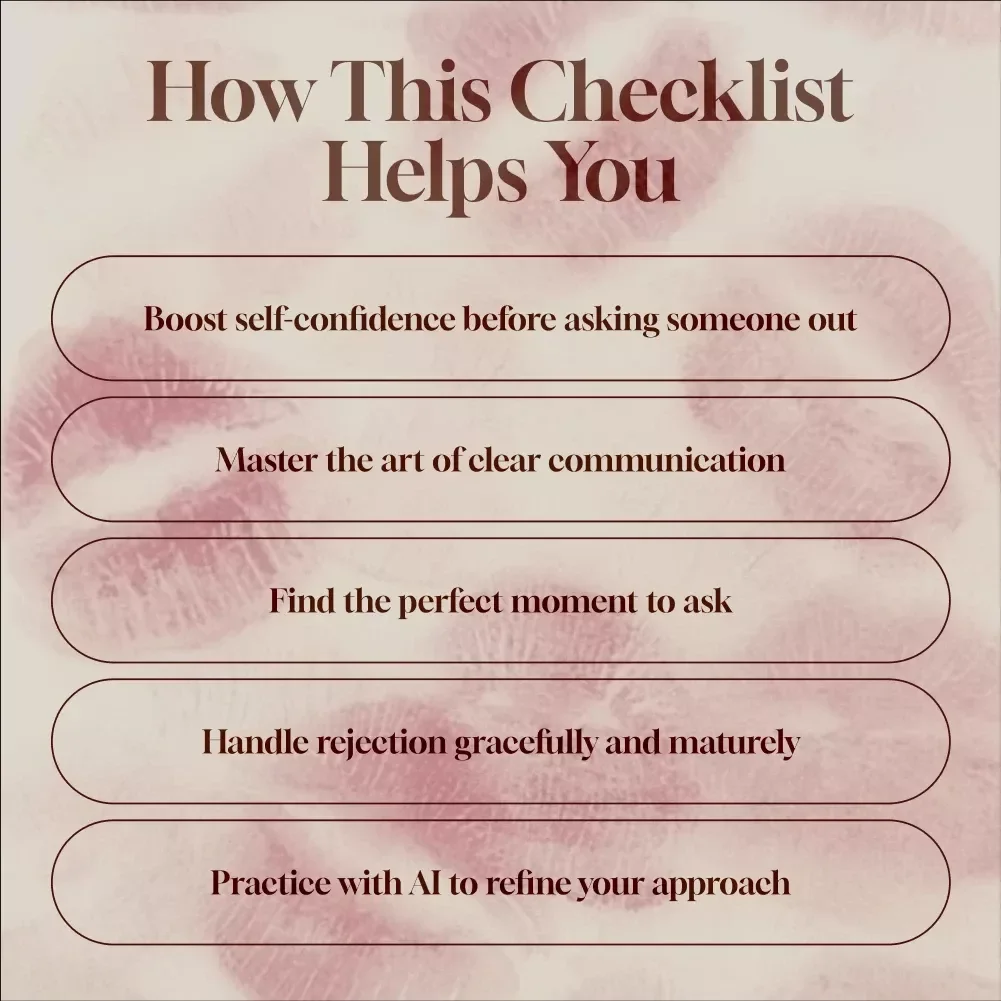 How to Ask Someone Out Without Stress: A Simple Checklist for Confidence and Clarity