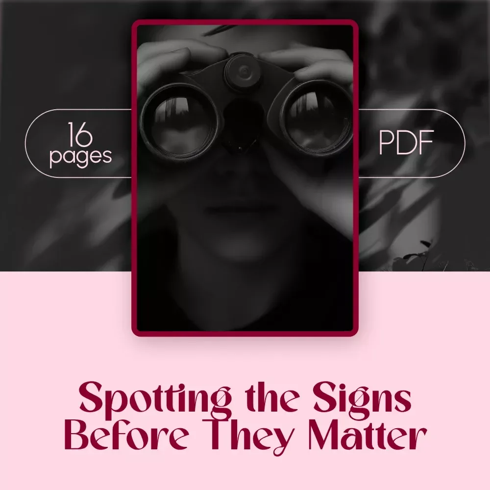 Spotting the Signs Before They Matter — Your Go-To Guide for Icks and Red Flags | Digital Download eBook | Ick vs Red Flag Comparison Guide