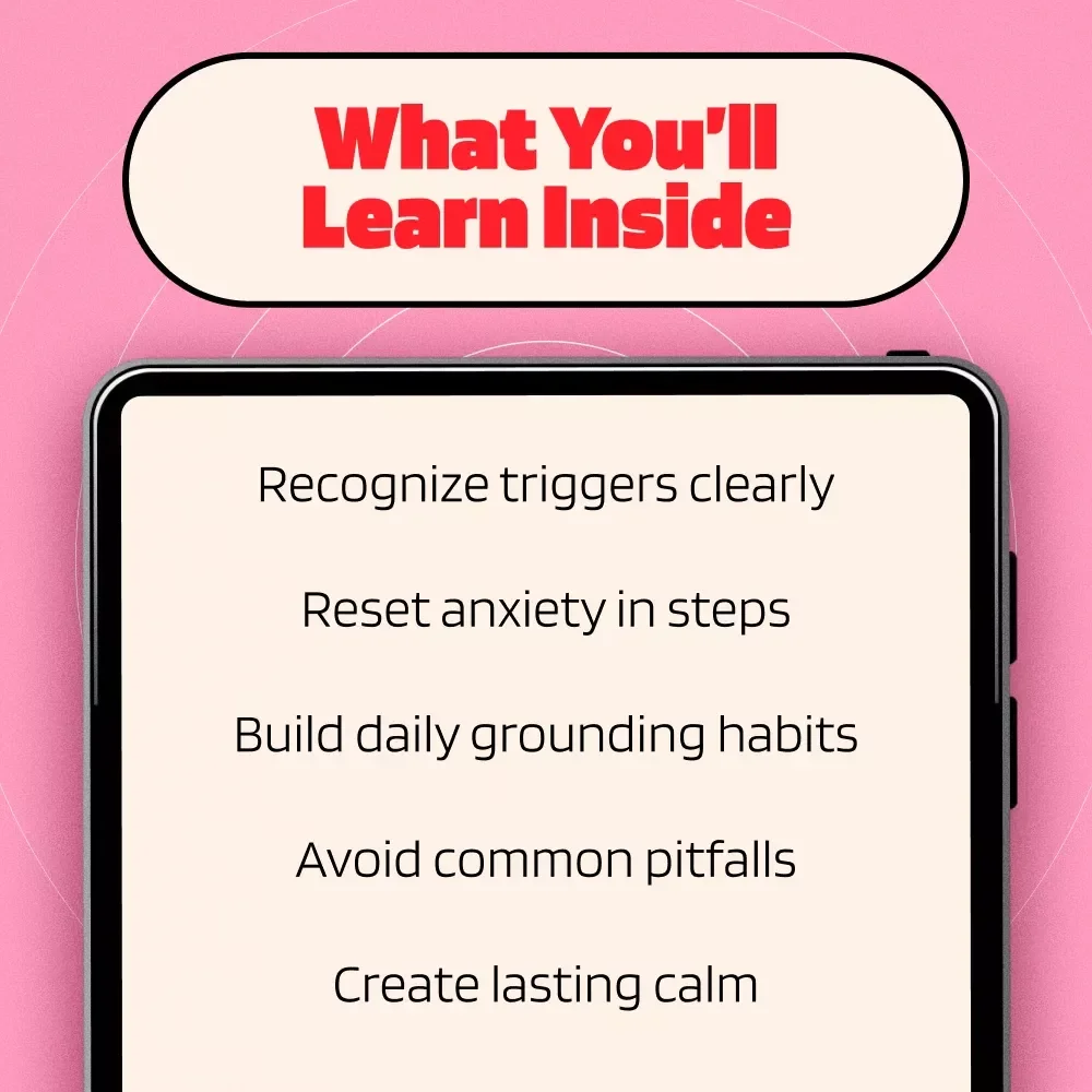 Finding Calm in Connection — Your Guide to Resetting DTR Anxiety | Digital Download Guide for Anxiety Relief, Self-Help eBook & DTR Anxiety Reset Routine