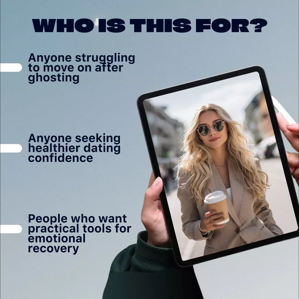 Moving On With Grace After Ghosting | Digital Guide | How to Handle Ghosting Without Self-Blame | Self-Compassion, Healing, Boundaries & AI Journaling Support