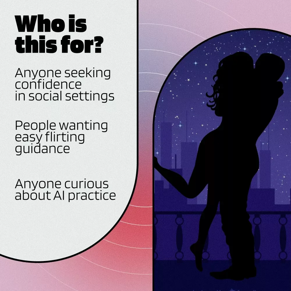 Flirting Confidence Cheat Sheet | Digital Guide for Conversation Starters, AI Practice, and Confidence-Building Tips | Printable PDF Download