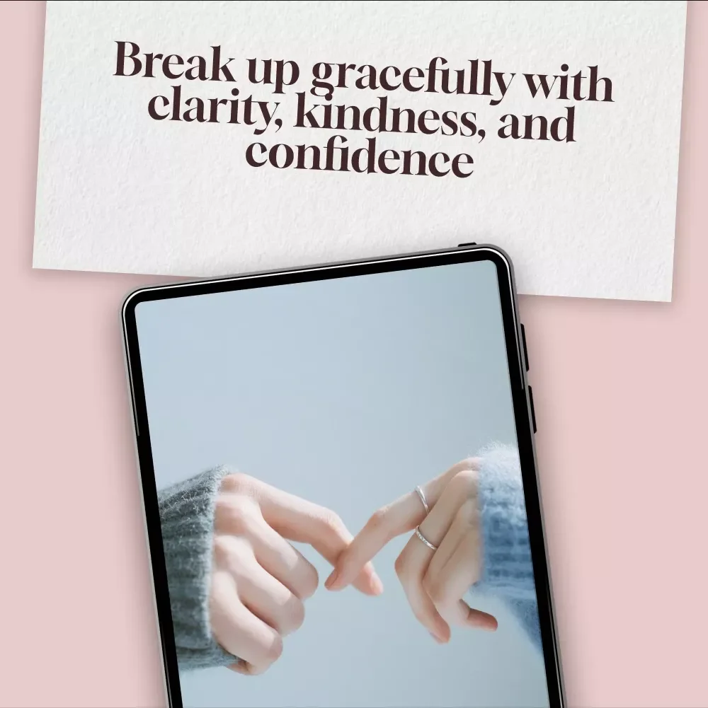 Break Up Like a Pro Checklist | Digital Download Guide for Conscious Breakups, Relationship Clarity & Healing | eBook PDF Printable