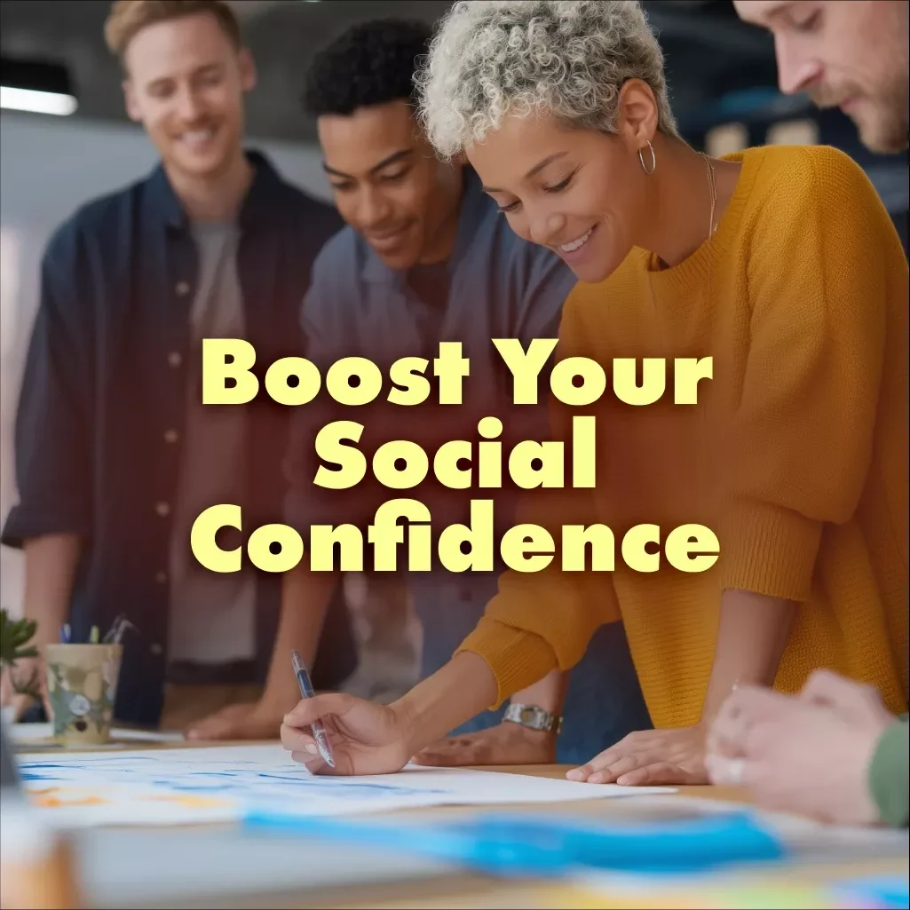 Self-Talk Tracker: Boost Your Social Confidence - A Pre-Social Checklist to Build Comfort & Positive Mindset