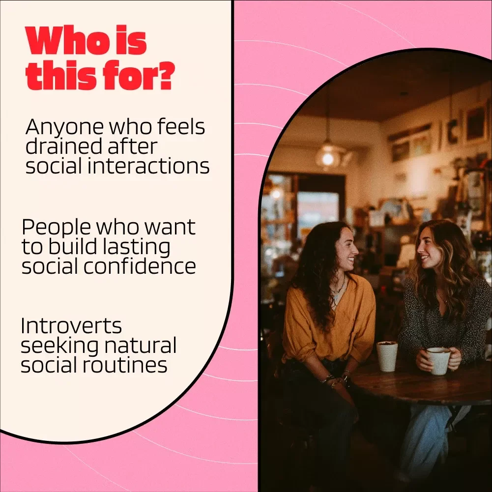 Introvert Confidence Map: Low-Stimulus Social Routines - A Guide to Building Social Ease