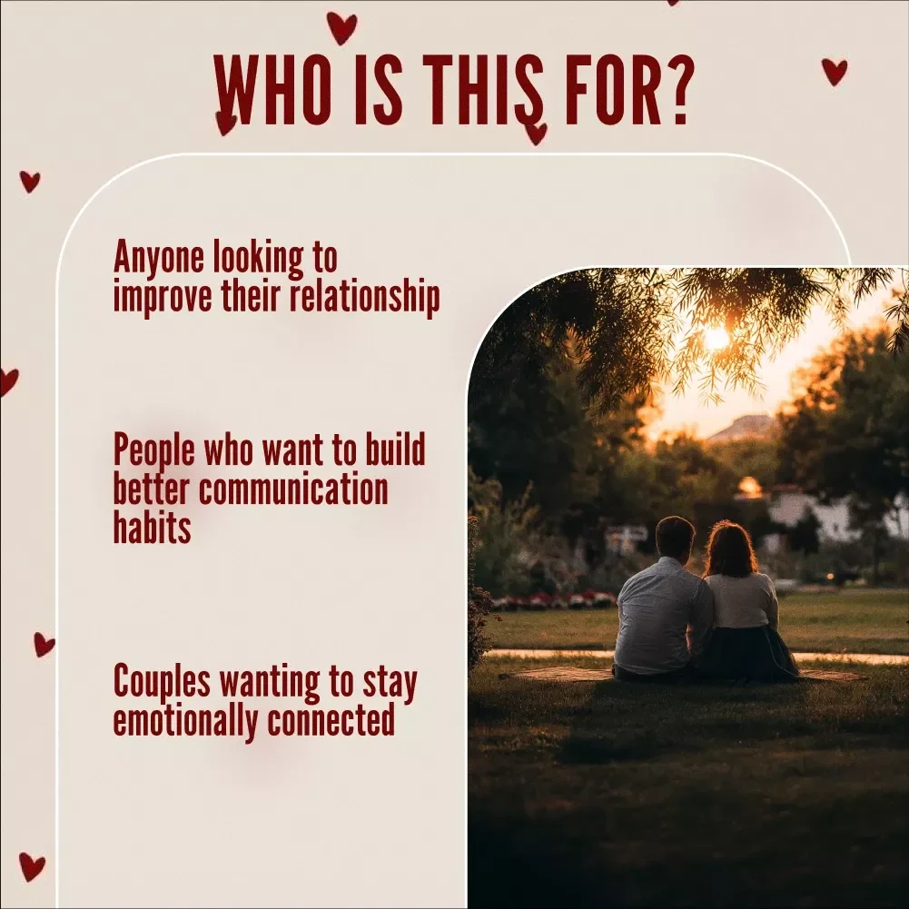 Daily Check-In Plan for Relationship Health | Digital Downloadable Checklist