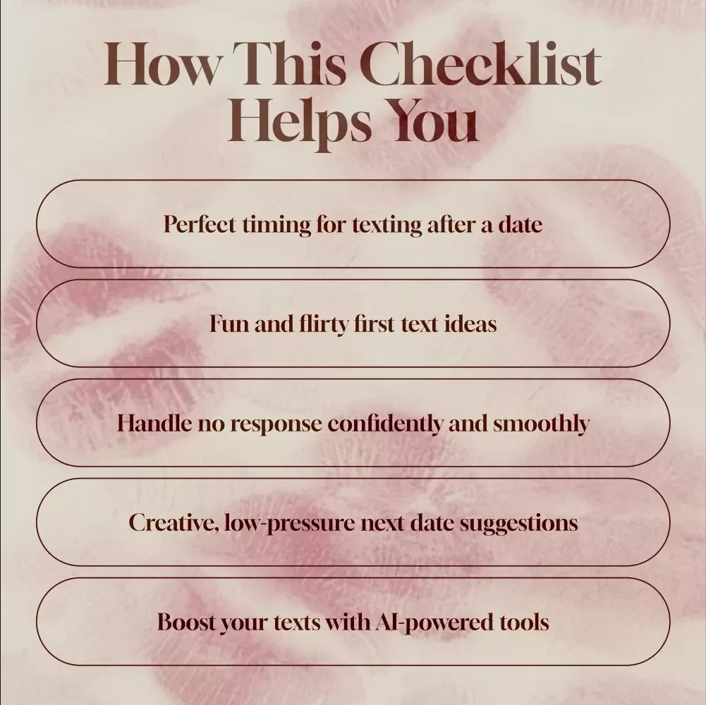 Post-Date Texting Playbook: Your Quick & Clever Follow-Up Checklist - Post-Date Follow-Up Hacks