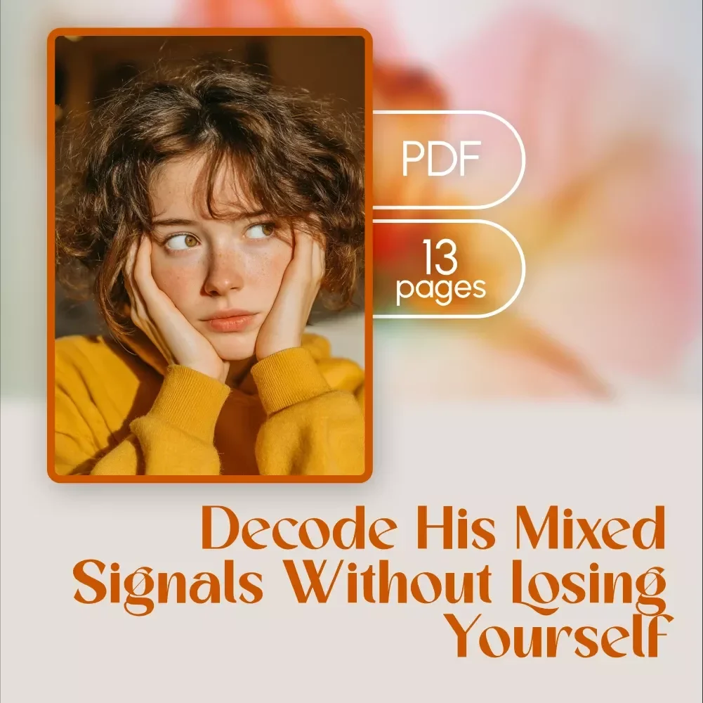 Stop Guessing, Start Knowing: Decode His Mixed Signals Without Losing Yourself | Guide on How to Deal with Mixed Signals from a Guy | Digital Download eBook for Women