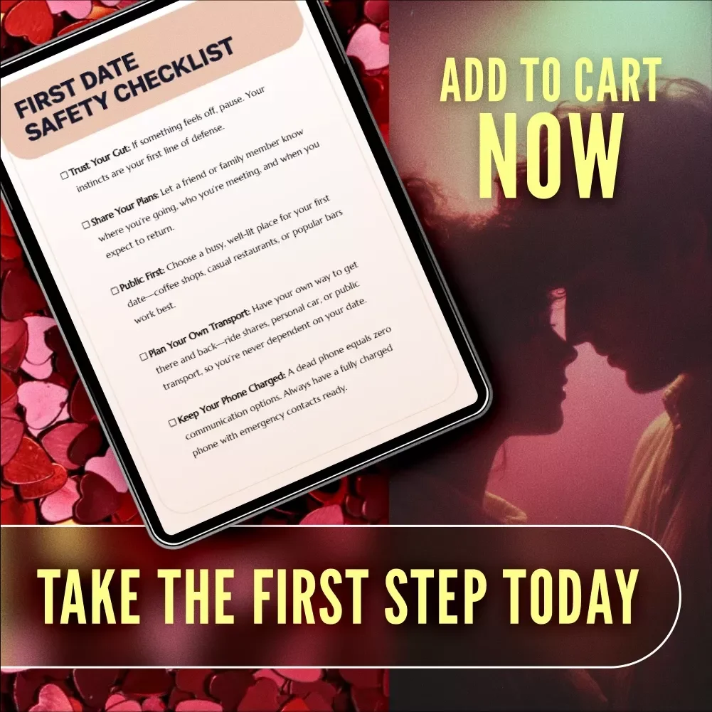First Date Safety Checklist - Digital Download for Smart, Safe Dating
