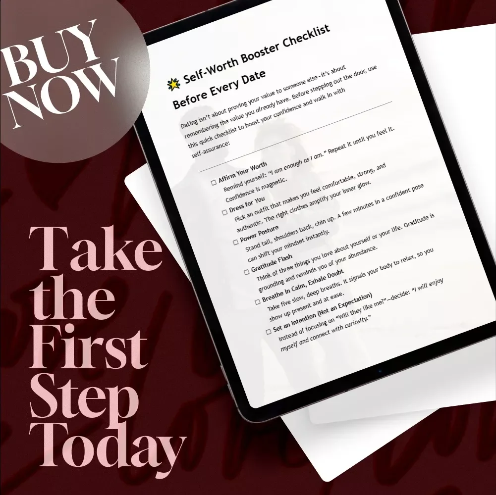 Self-Worth Booster Checklist Before Every Date – Confidence & Self-Assurance Guide for Dating