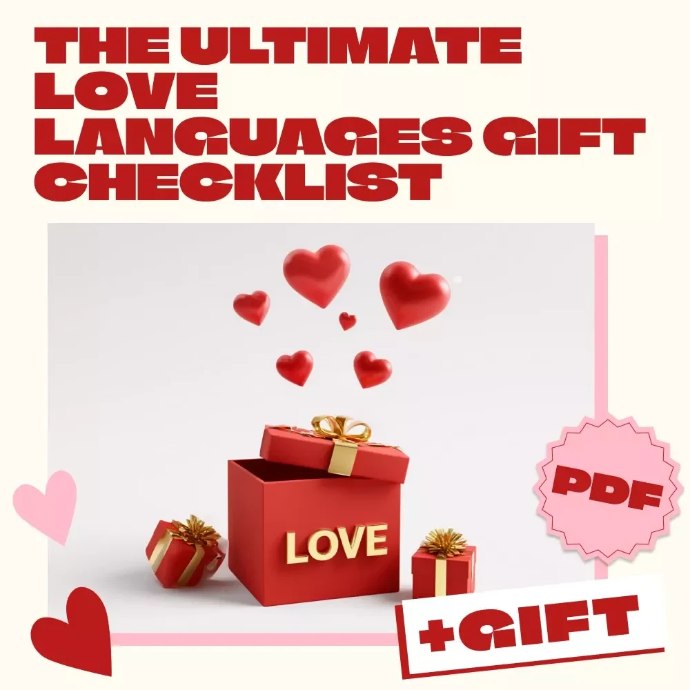 The Ultimate Love Languages Gift Checklist: Thoughtful, Fun, & Unforgettable! | Digital Download | Love Languages Gift Ideas | Romantic Gift Guide | Printable eBook & Checklist