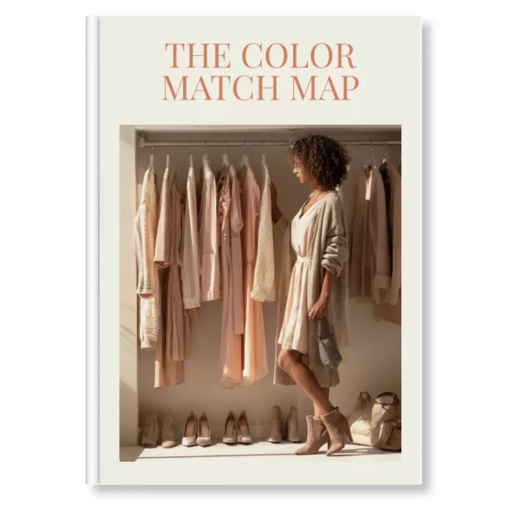 The Color Match Map: The Ultimate Color Coordination Cheat Sheet for Effortless Outfits