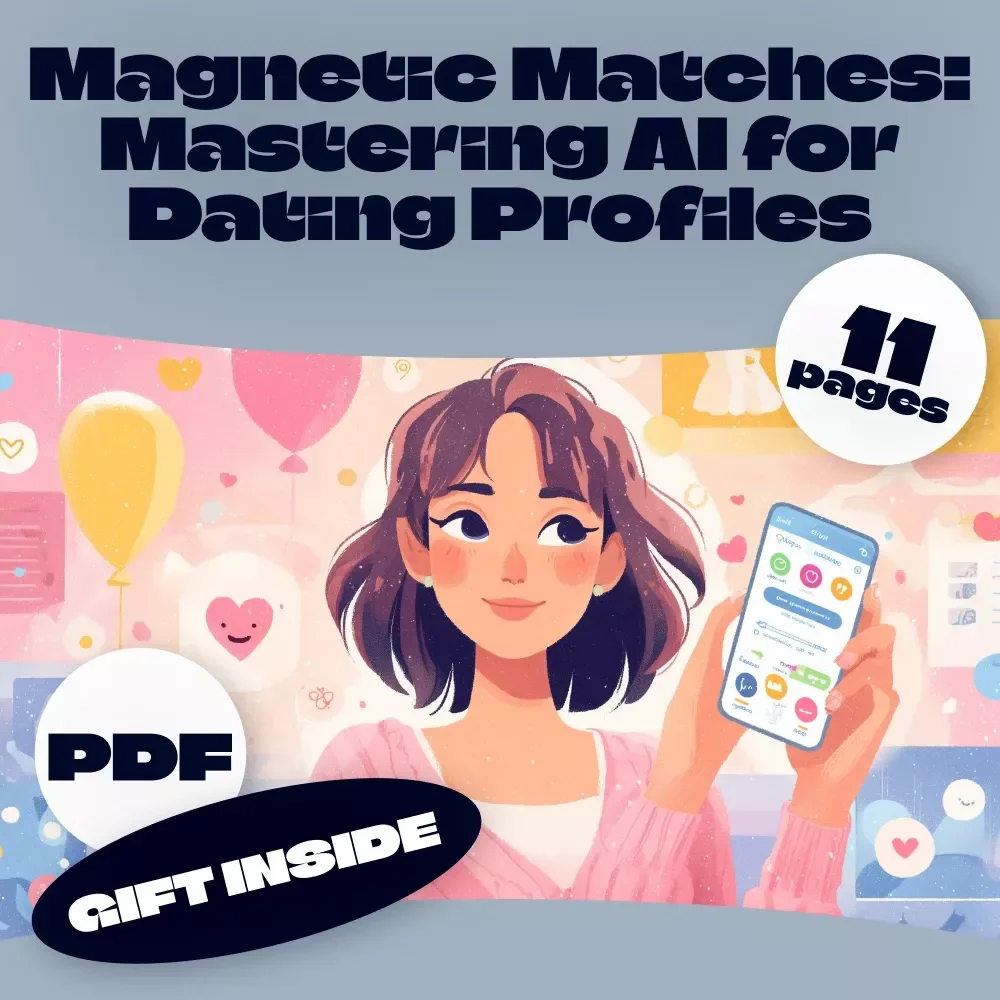 Magnetic Matches: Mastering AI for Dating Profiles | Digital Guide for Using an AI Dating Profile Generator | eBook & Checklist for Authentic Online Dating Success