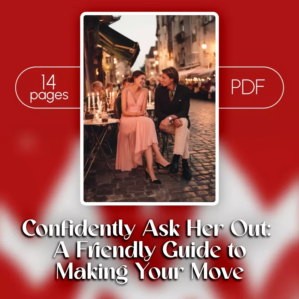 Confidently Ask Her Out: A Friendly Guide to Making Your Move | Digital Download Guide for Men | How to Ask a Girl Out with Confidence, Scripts & Tips