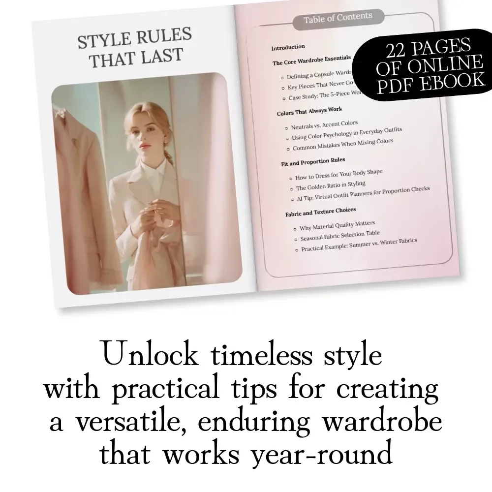 Style Rules That Last: Timeless Style Rules That Always Work eBook