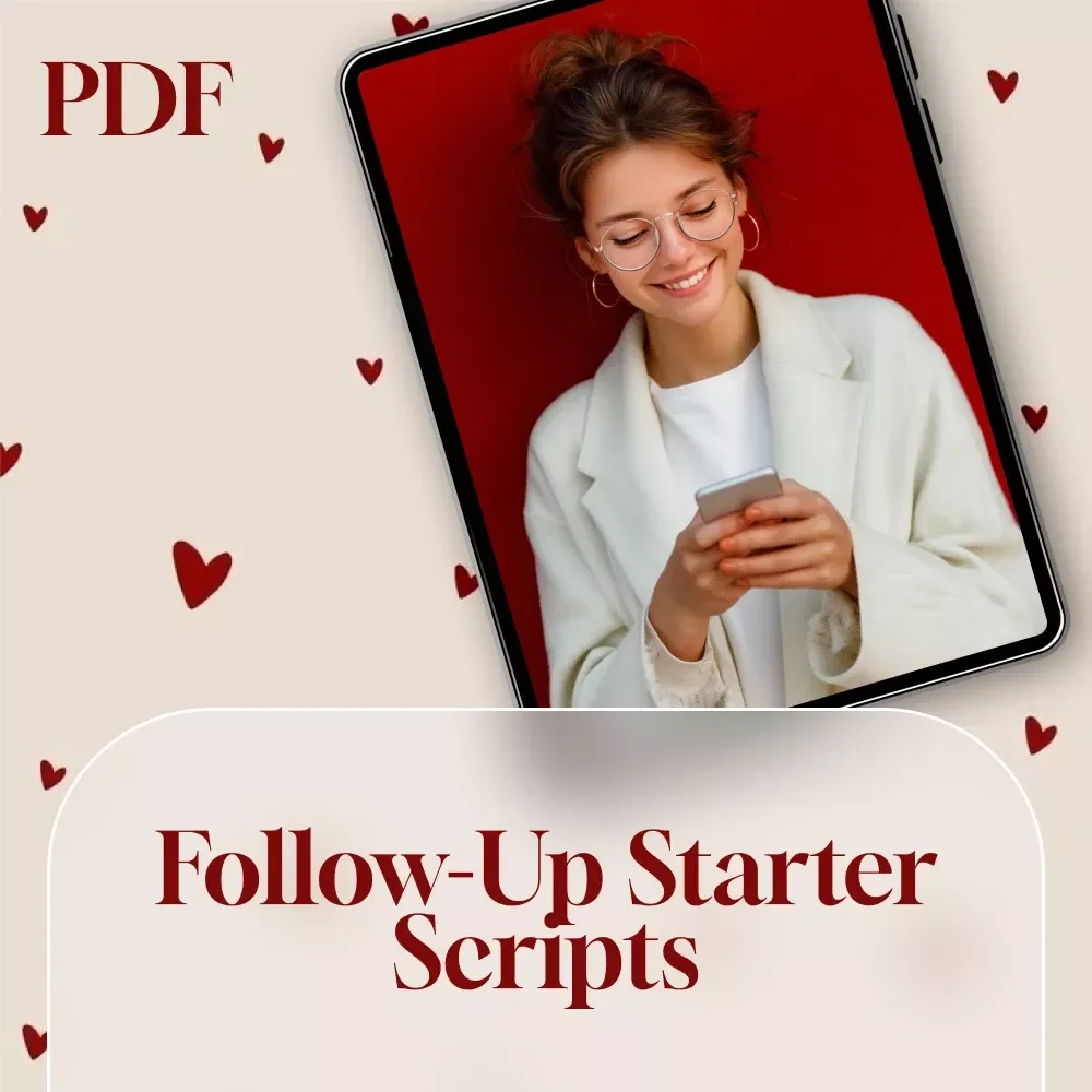 Follow-Up Starter Scripts: Build the Connection Checklist | Digital Download | eBook, Guide, Templates for Conversations & Networking