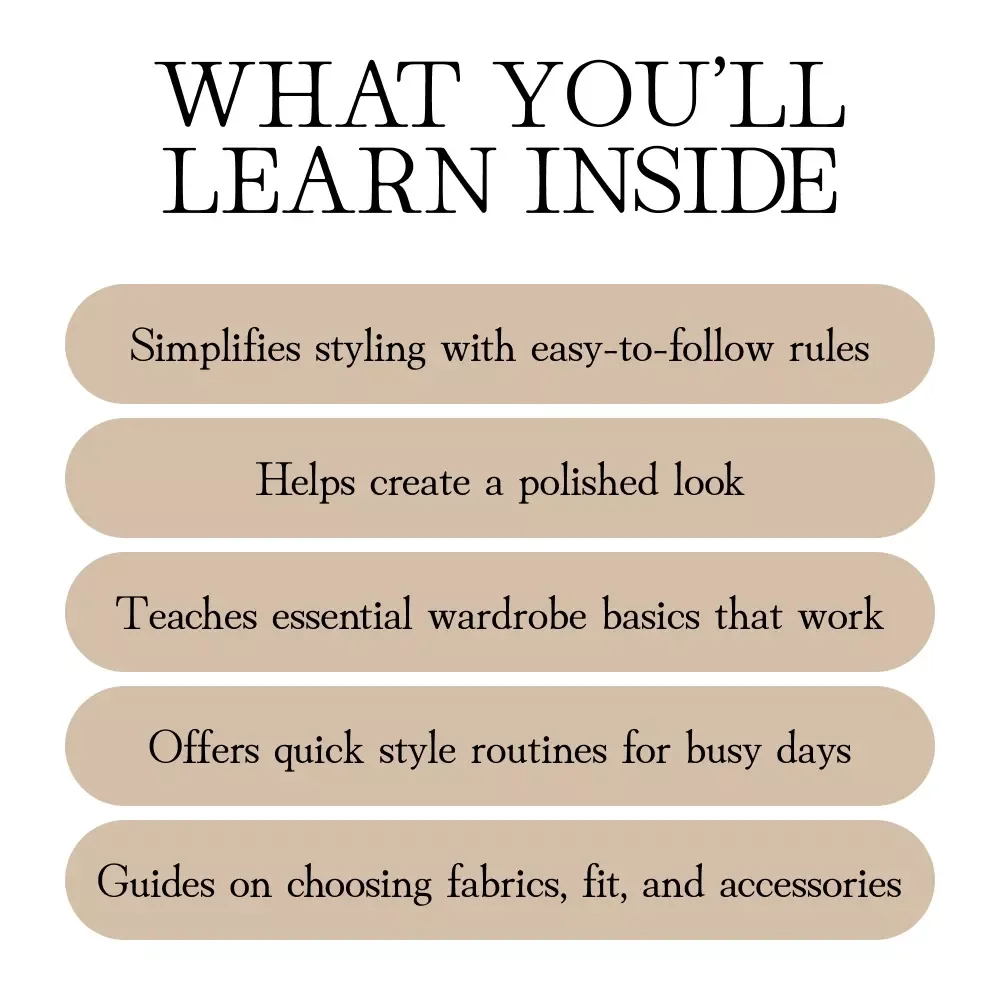Effortlessly Polished: Style Secrets for Looking Polished Without Trying Hard - Digital Guide
