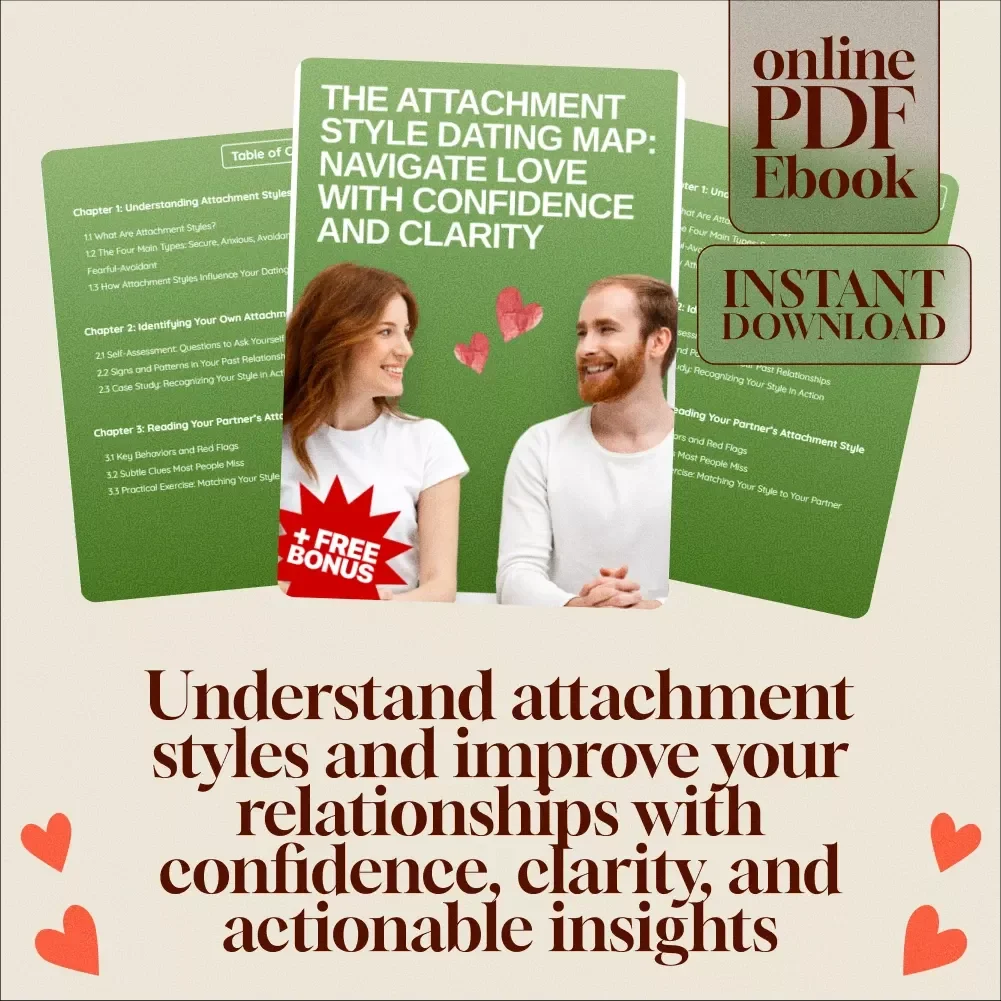 The Attachment Style Dating Map: Navigate Love with Confidence and Clarity - eBook Guide