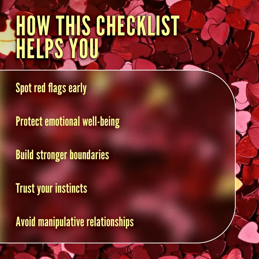 Love Bombing Red Flags: The Ultimate Reality Check Checklist | Digital Download Guide for Spotting Love Bombing Signs & Protecting Your Heart