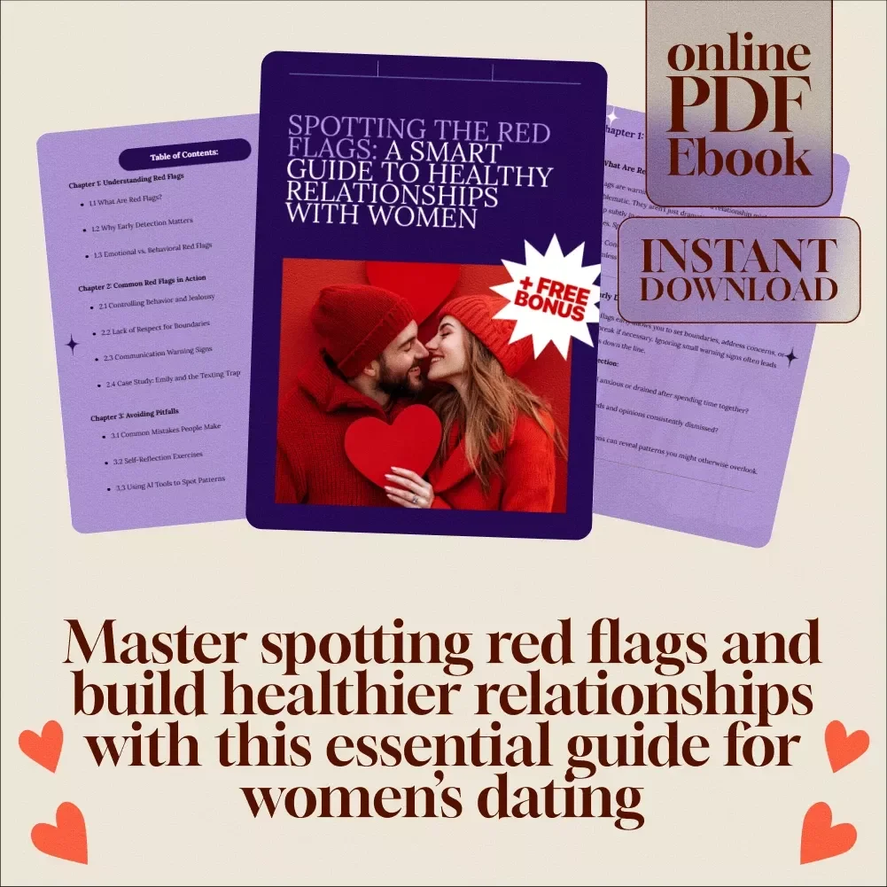 Spotting the Red Flags: A Smart Guide to Healthy Relationships with Women - Identify Red Flags in Relationships