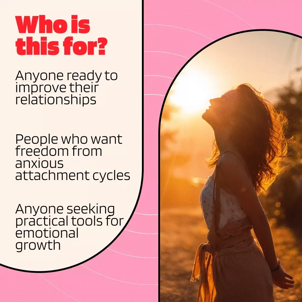 Breaking Free from Anxious Attachment Guide | Digital Download | eBook for Healing & Relationships | How to Fix Anxious Attachment Style