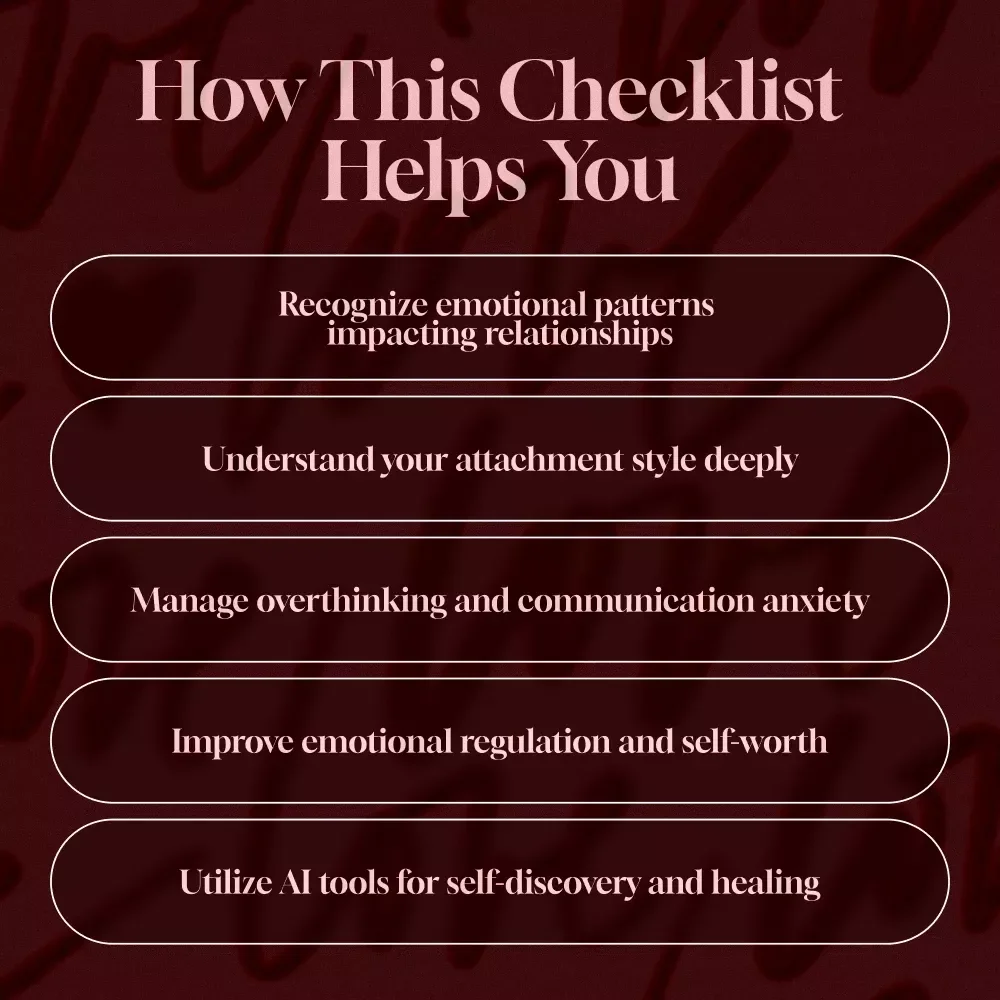 A Fun & Insightful Checklist to Spot the Signs of Anxious Attachment: Discover Your Attachment Style Today