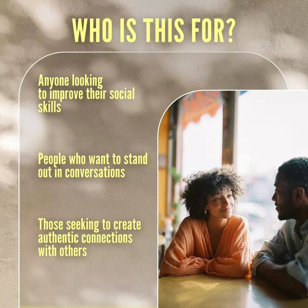 Conversation Kickstarters: Ditch the Clichés - How to Open Conversations Without Clichés - Digital Download Checklist