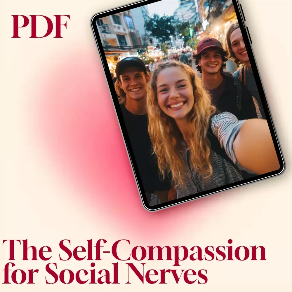 The Self-Compassion Checklist for Social Nerves | Digital Guide for Overcoming Social Anxiety and Nerves