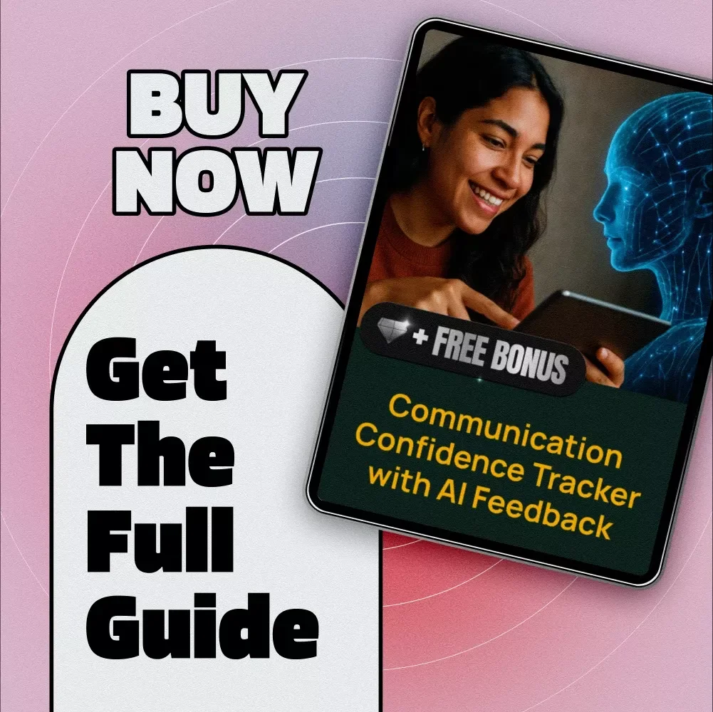 Communication Confidence Tracker with AI Feedback: Digital Guide for Building Confidence in Communication