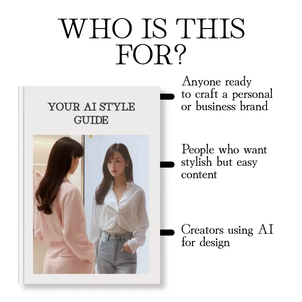 Your AI Style Guide | Checklist to Build Your Signature Style With AI in 3 Steps | Digital Download eBook & Branding Workbook