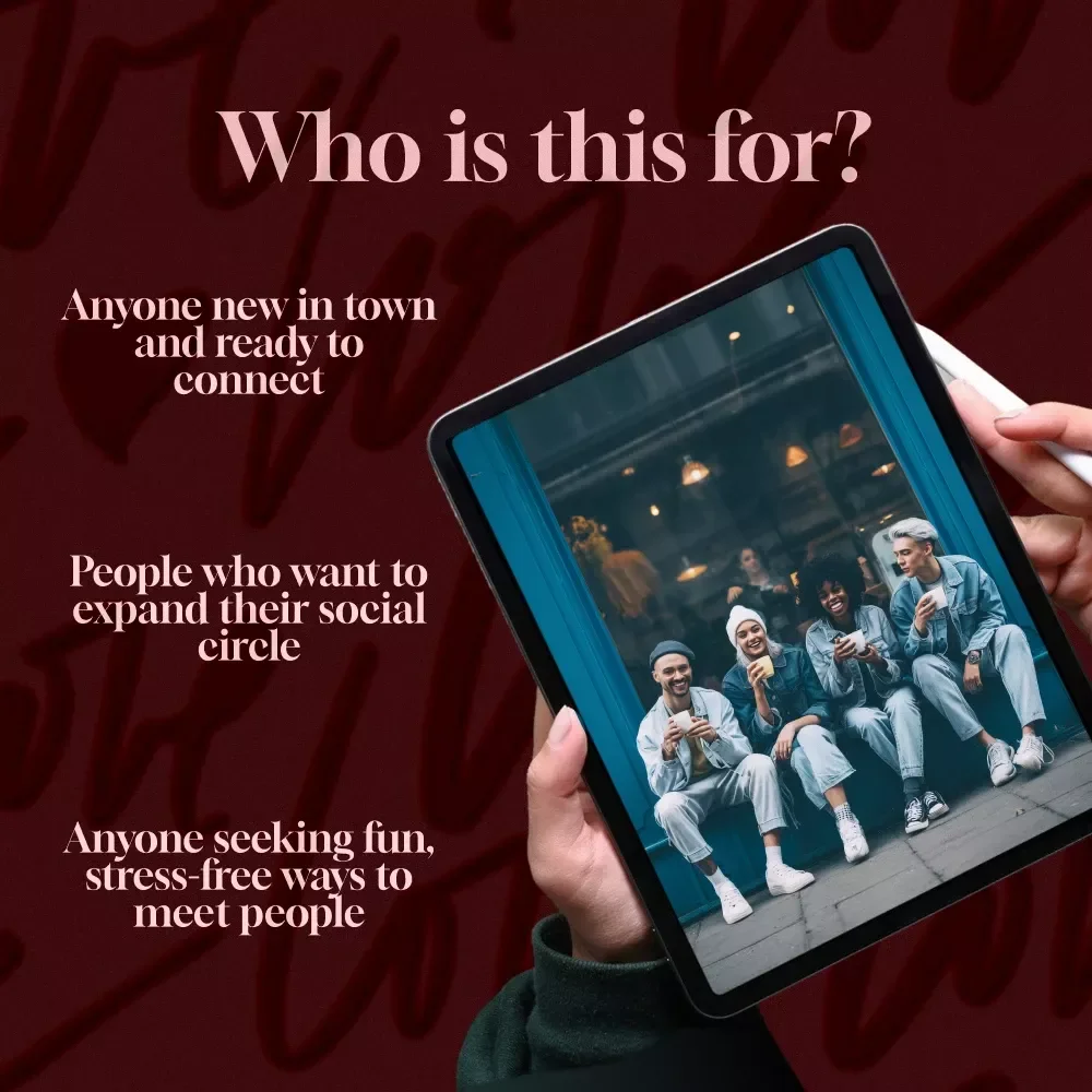 Connect & Thrive: Your Ultimate Checklist for Meeting New People | Digital Download Guide for Socializing, Networking & Finding where can i go to meet people