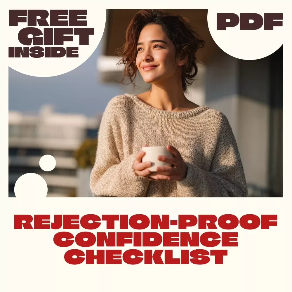 Rejection-Proof Confidence Checklist | Digital Download | How to Handle Rejection Without Losing Confidence | Self-Growth eBook & Resilience Guide