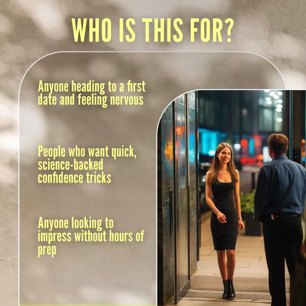 10-Second Confidence Reset Checklist: Walk Into Your Date Like a Rockstar | Instant Confidence Boost | Digital Download eBook & Printable Guide for Singles