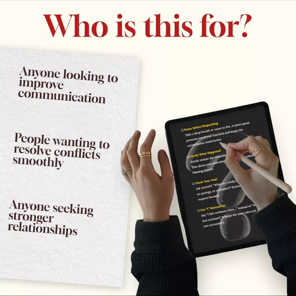 The Clear Ask Checklist for Post-Misunderstanding Moments: How to Ask for What You Need After a Misunderstanding