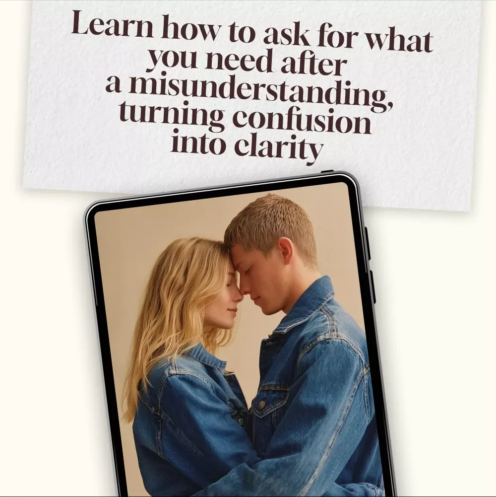 The Clear Ask Checklist for Post-Misunderstanding Moments: How to Ask for What You Need After a Misunderstanding