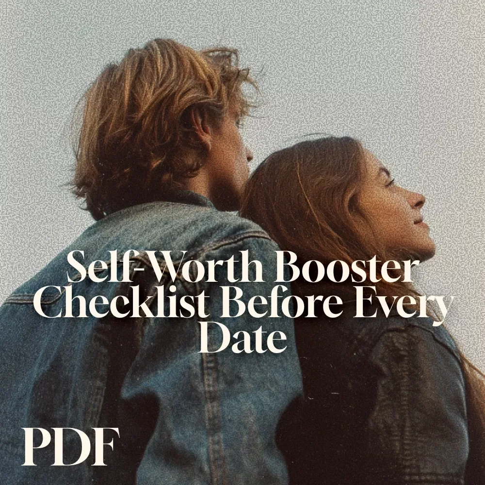 Self-Worth Booster Checklist Before Every Date – Confidence & Self-Assurance Guide for Dating