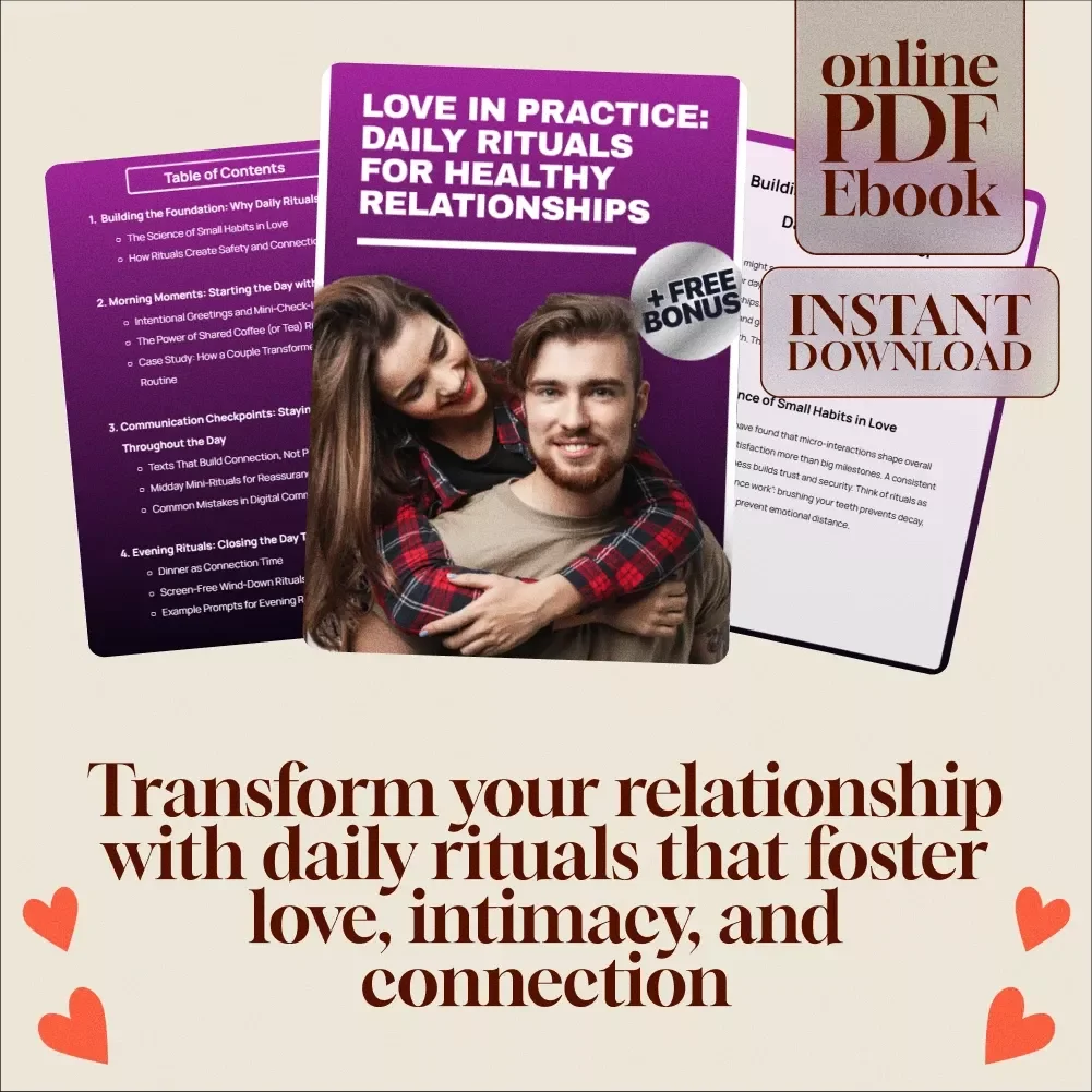 Love in Practice: Daily Rituals for Healthy Relationships - eBook Guide for Couples