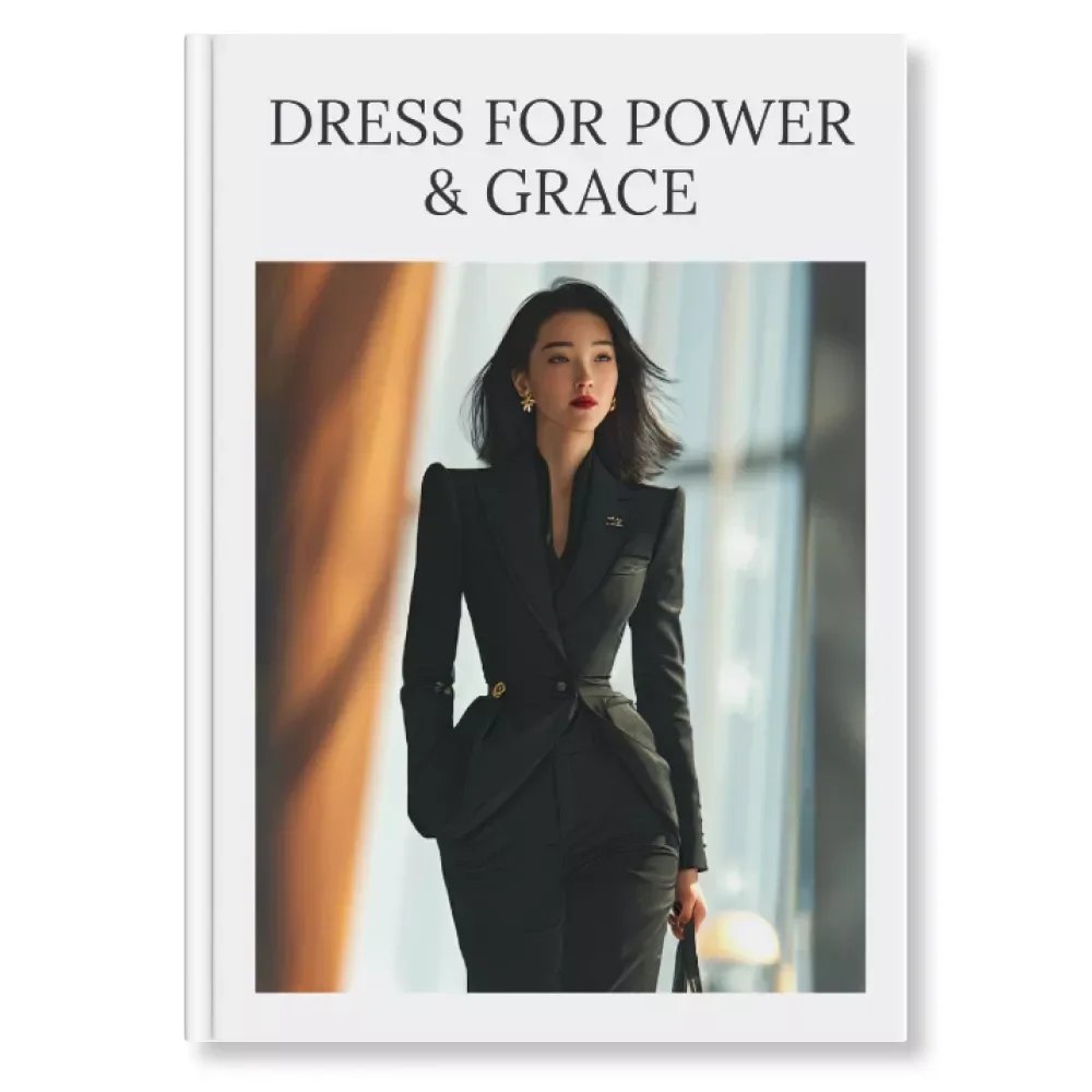 Dress for Power & Grace | Printable Style Checklist | How to Dress for Authority Without Losing Femininity | Digital Download for Confident Women