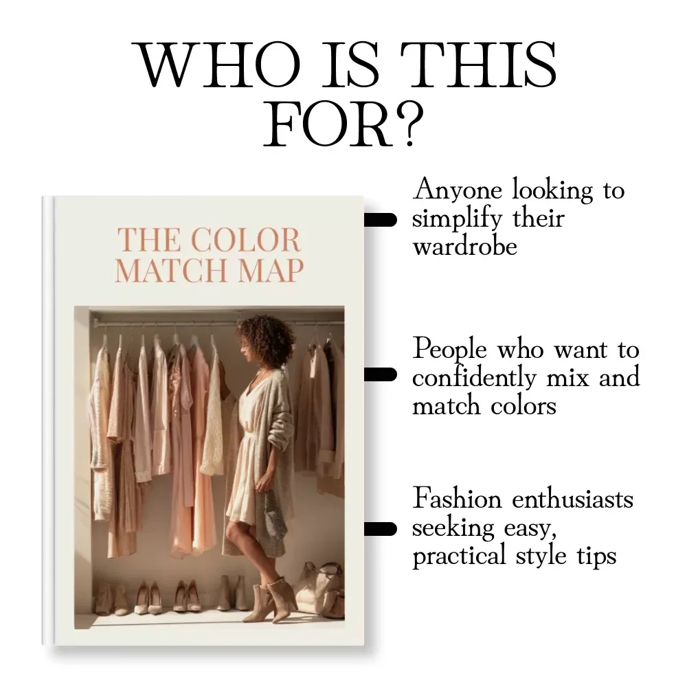 The Color Match Map: The Ultimate Color Coordination Cheat Sheet for Effortless Outfits