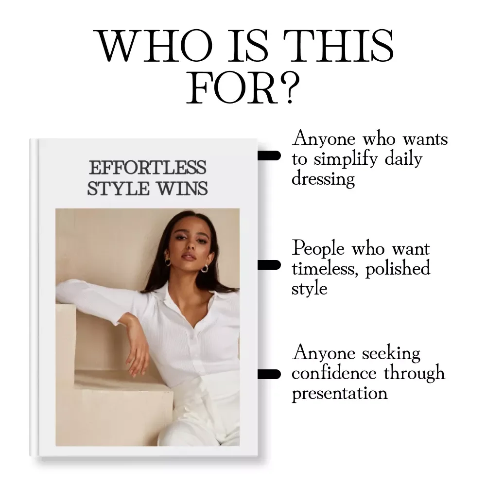 Effortless Style Wins | Printable Style Habits Checklist | Digital Download to Look Put Together Every Day | Closet, Grooming, Outfit & Self-Presentation Guide