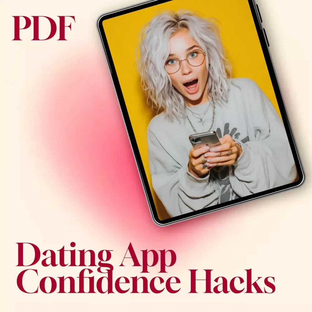 Dating App Confidence Hacks: Your Ultimate Checklist to Swipe with Style | Digital Download eBook, Online Dating Guide, Profile & Messaging Tips for Singles