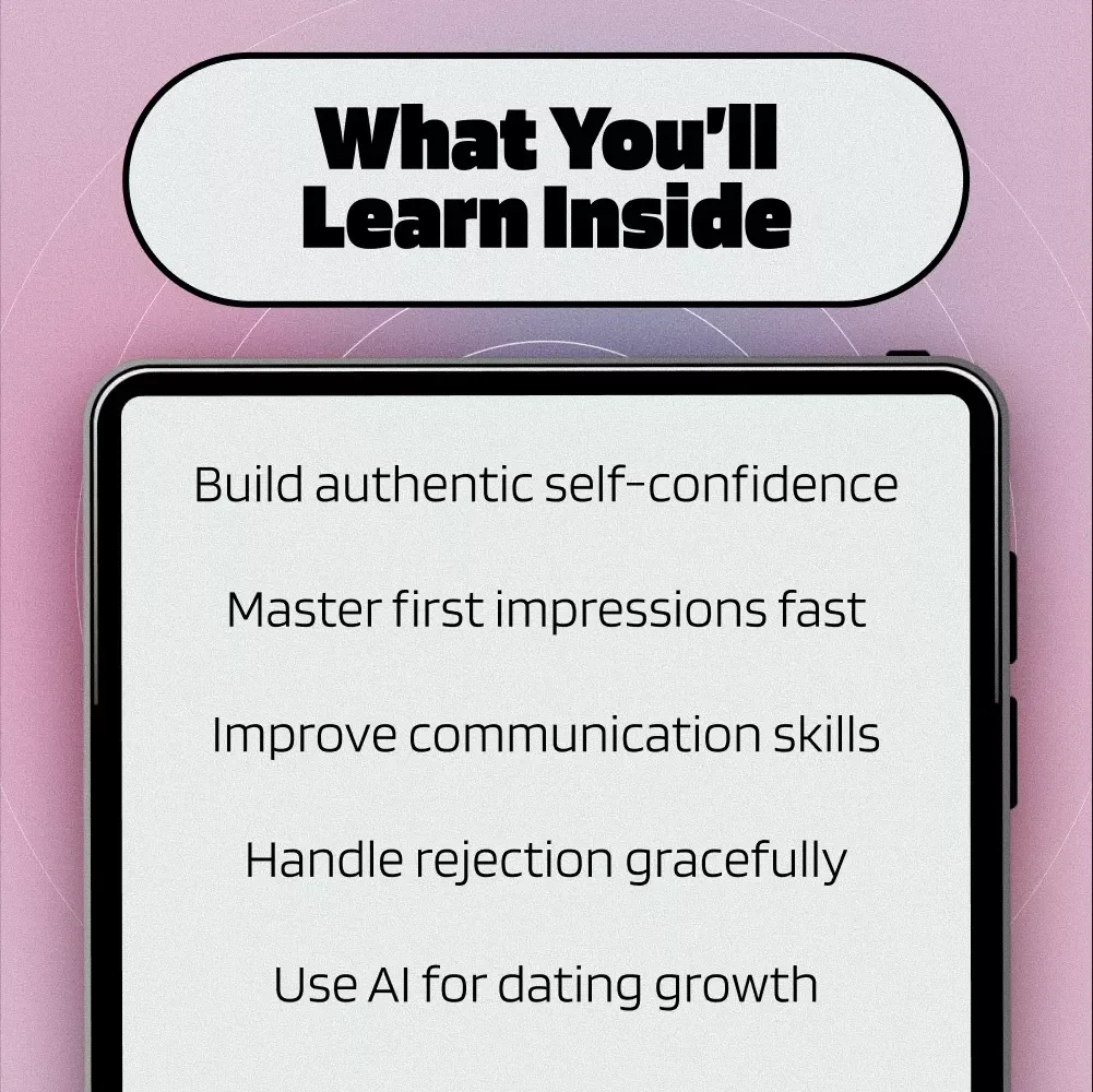 Confident Connections: Mastering Self-Assurance in Dating | How to Build Self Confidence in Dating | Digital eBook Guide