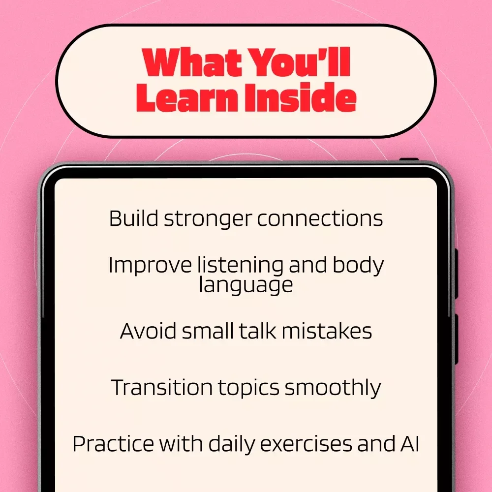 Mastering Small Talk: Guide to Effortless Conversations - How to Get Better at Small Talk