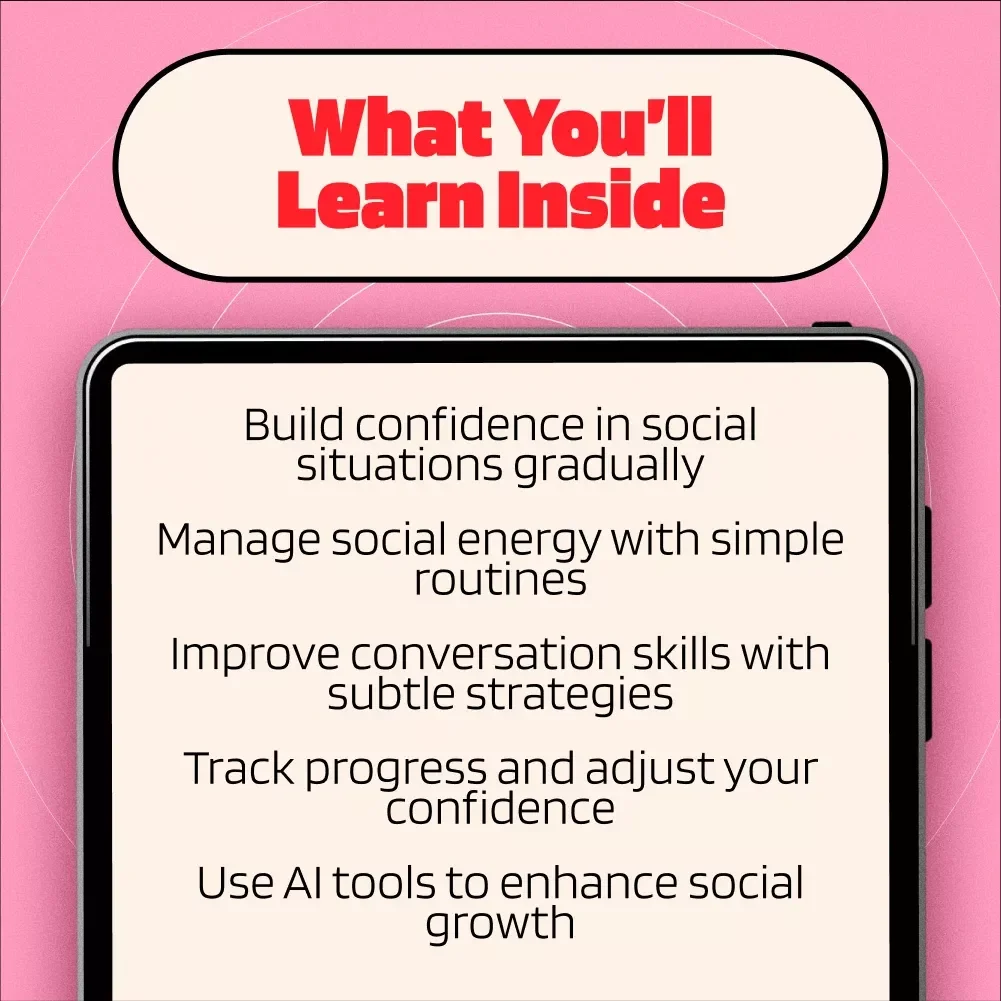 Introvert Confidence Map: Low-Stimulus Social Routines - A Guide to Building Social Ease