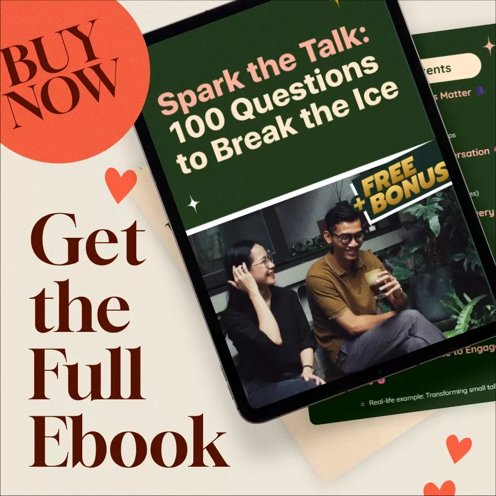 Spark the Talk: 100 Questions to Break the Ice - Conversation Starter Bank eBook