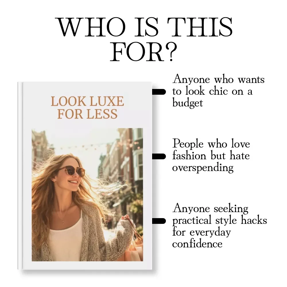 Look Luxe for Less | Style on a Budget Checklist | Fashion Guide for Affordable Chic Outfits, Wardrobe Hacks, Capsule Closet, Dupes & Shopping Tips