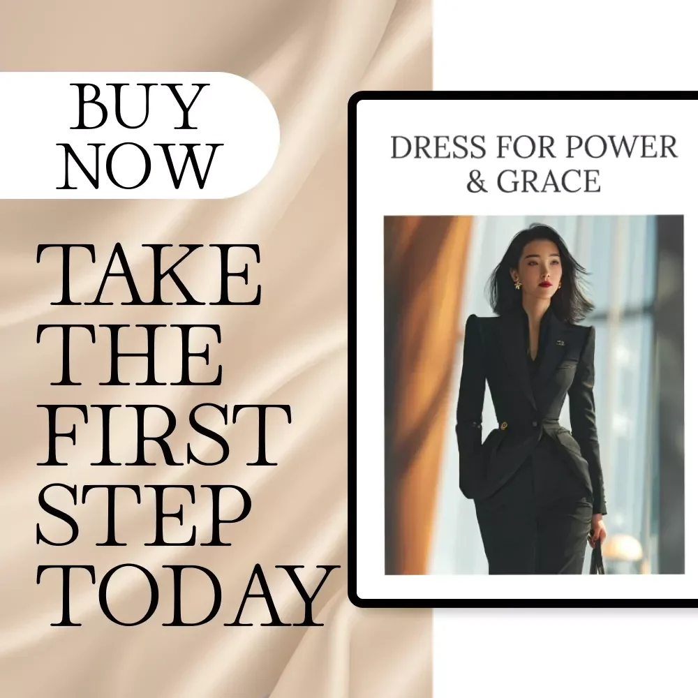 Dress for Power & Grace | Printable Style Checklist | How to Dress for Authority Without Losing Femininity | Digital Download for Confident Women