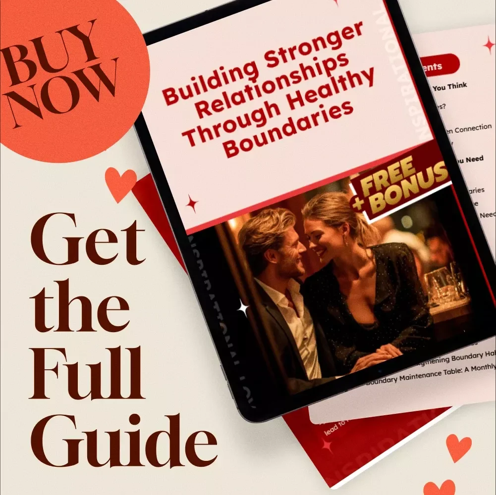 Building Stronger Relationships Through Healthy Boundaries | Relationship Guide | How to Set Boundaries in a Relationship eBook Download