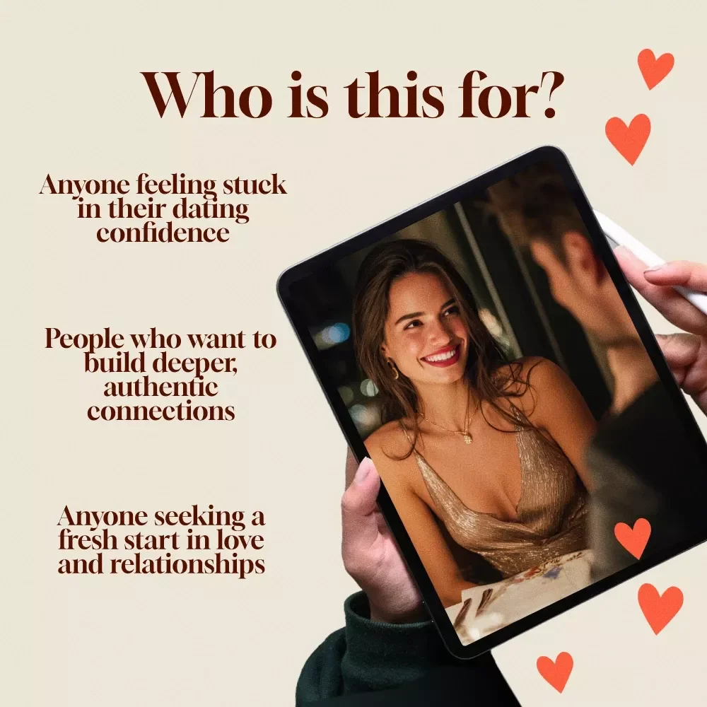 The Dating Confidence Mindset Reset | Self-Growth eBook | Digital Download Confidence Guide for Men & Women | The Dating Confidence Mindset Reset Plan